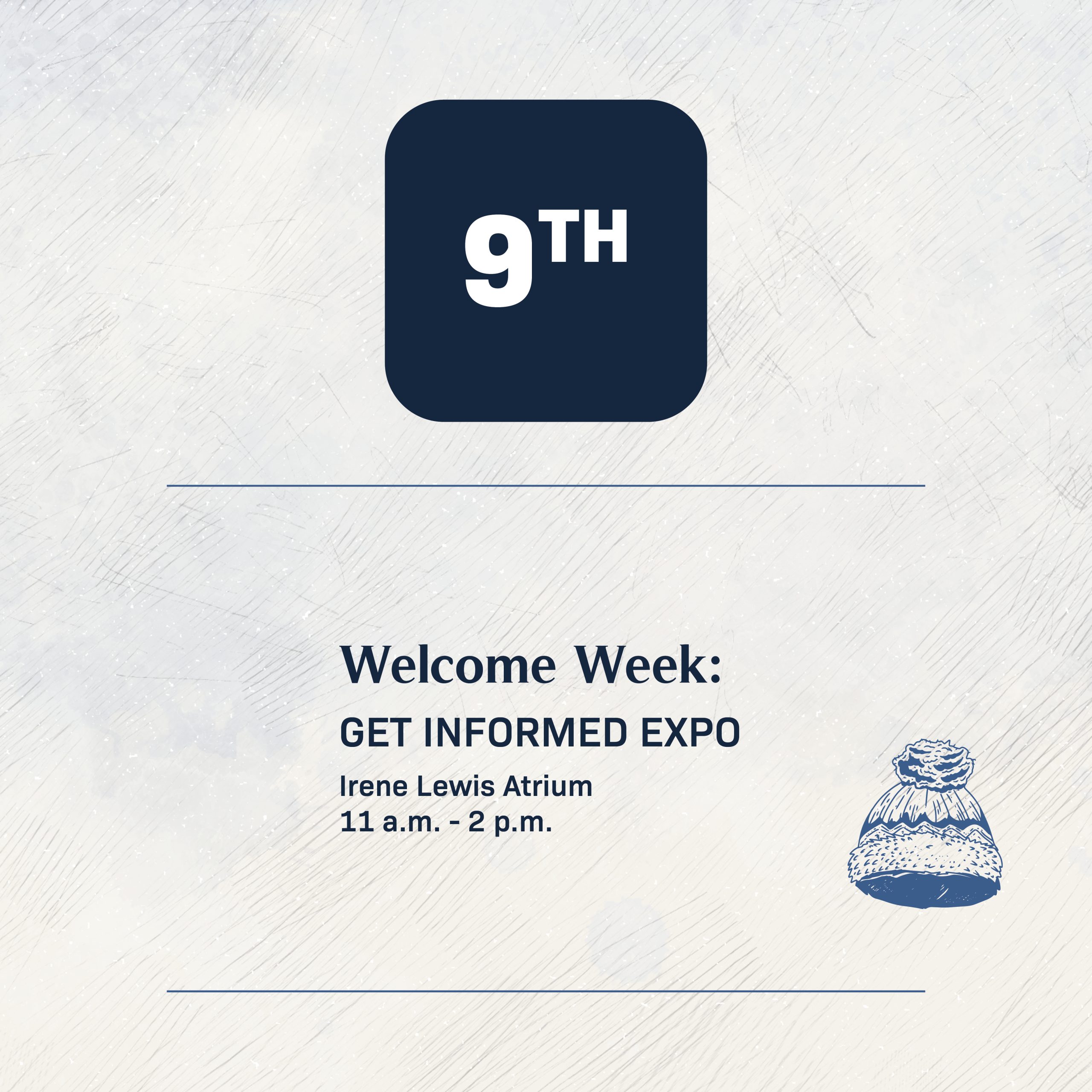 Welcome Week: Get Informed Expo SE Saitsa Events Schedule Jan 2024 Calendar9 scaled
