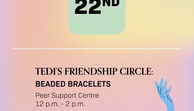 Tedi's Friendship Circle: Beaded Bracelets SE Saitsa Events Schedule Nov 2023 Calendar22