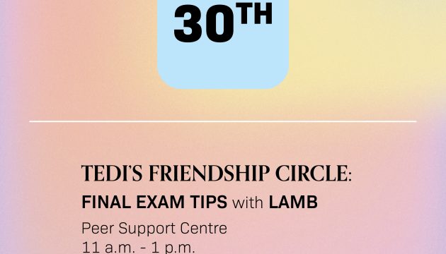 Tedi's Friendship Circle: Final Exam Tips with LAMB SE Saitsa Events Schedule Nov 2023 Calendar30