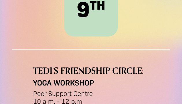 Tedi's Friendship Circle: Yoga Workshop SE Saitsa Events Schedule Nov 2023 Calendar9