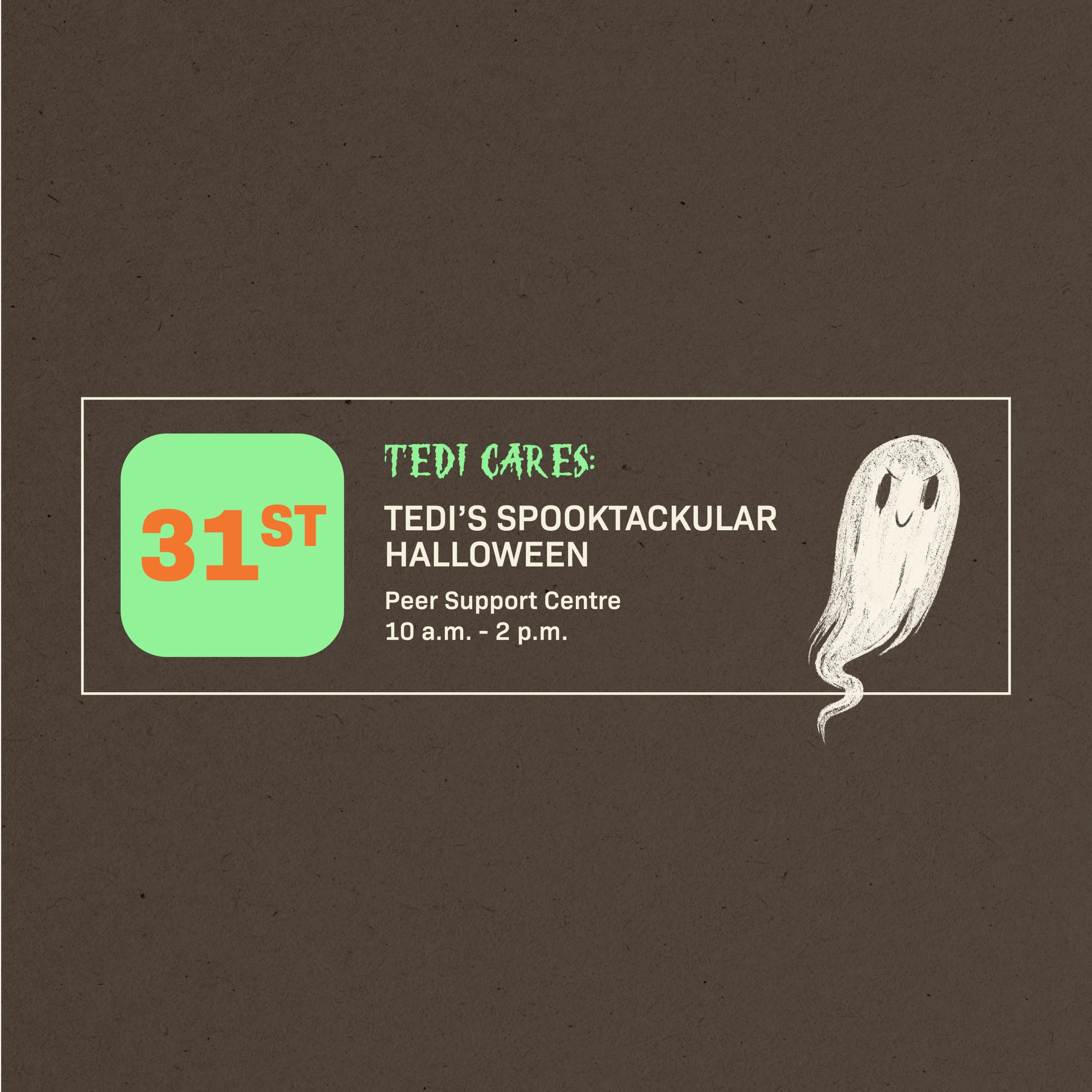 Tedi's Spooktackular Halloween SE Saitsa Events Schedule Oct 2023 Calendar31 scaled