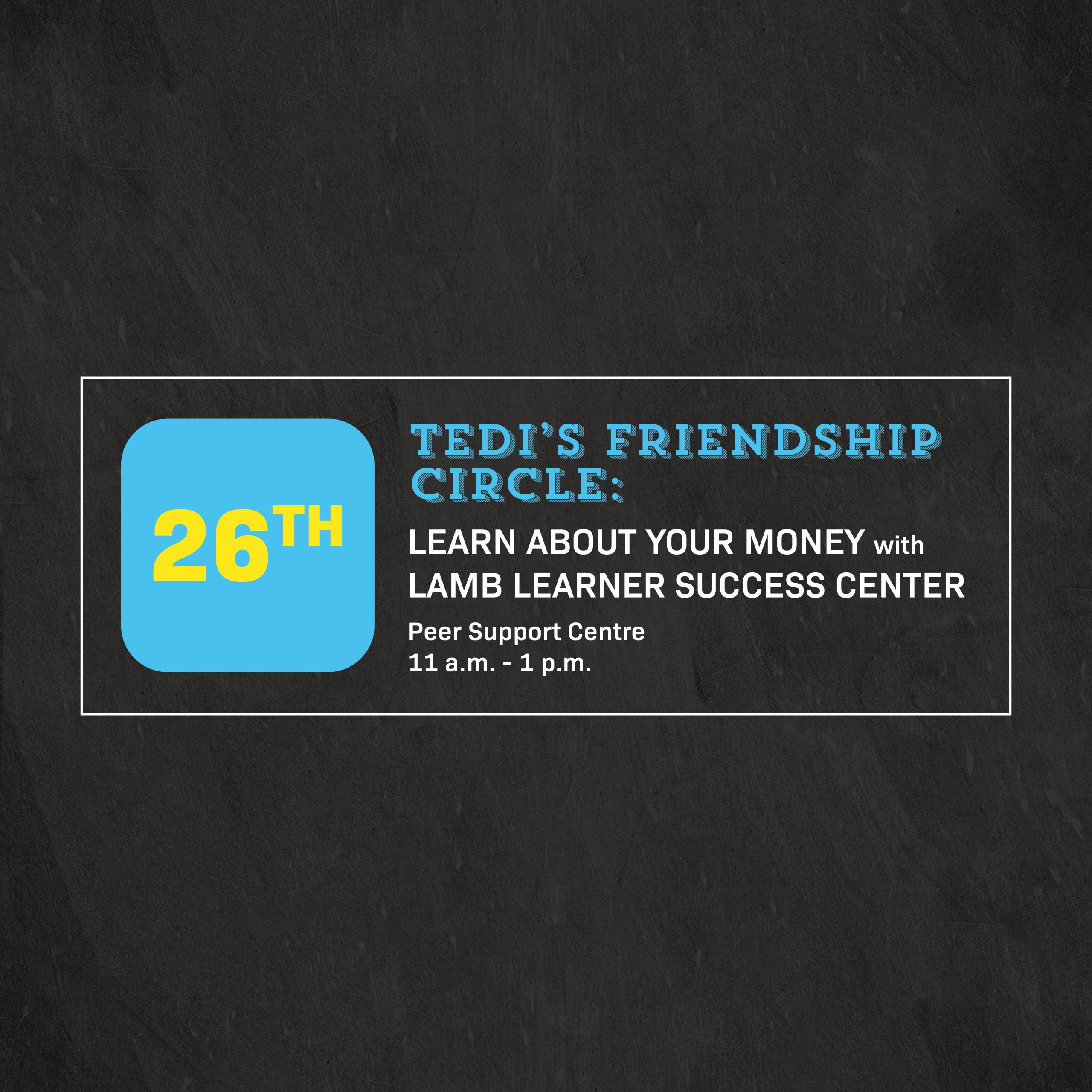 Tedi's Friendship Circle: Learn about your Money with LAMB SE Saitsa Events Schedule Sep 2023 Calendar26 scaled